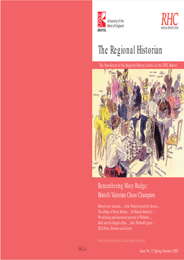 The Regional Historian Issue No 13 (PDF)