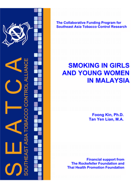 Smoking in Girls and Young Women in Malaysia