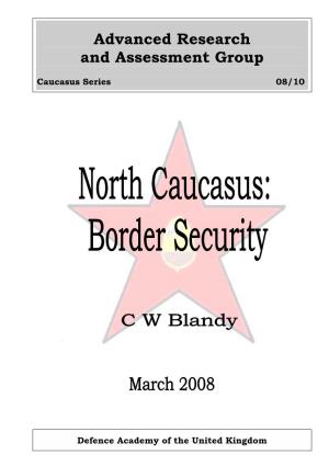 North Caucasus: Border Security