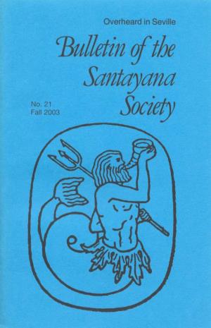 Bulletin of the Santayana