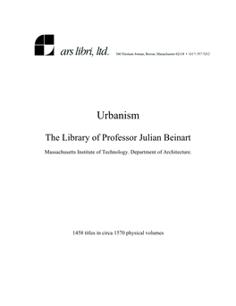 The Library of Professor Julian Beinart