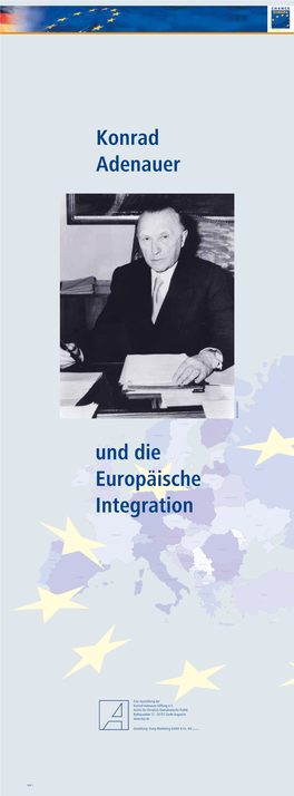 Und Die Europäische Integration Konrad Adenauer