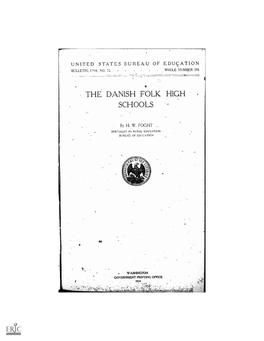 The Danish Folk High Schools