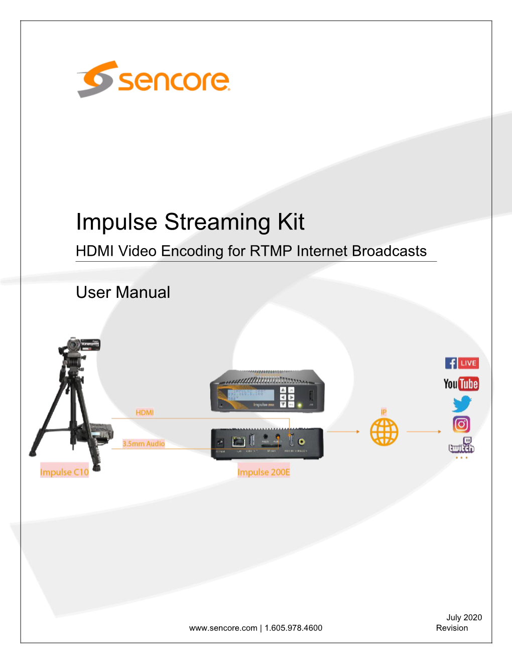 Impulse Streaming Kit Manual