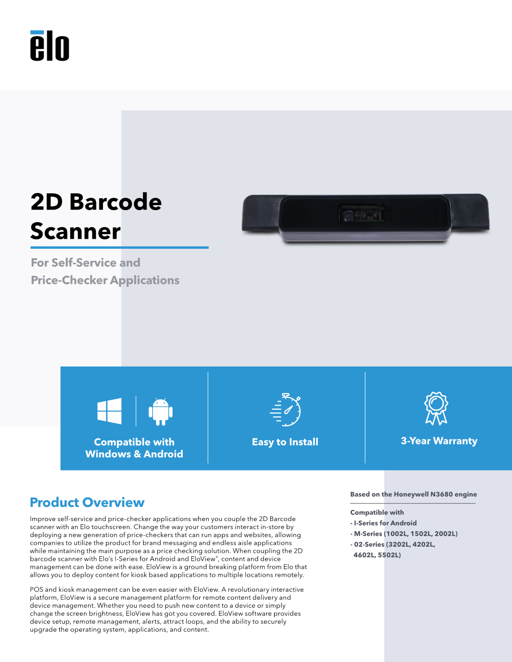 2D Barcode Scanner