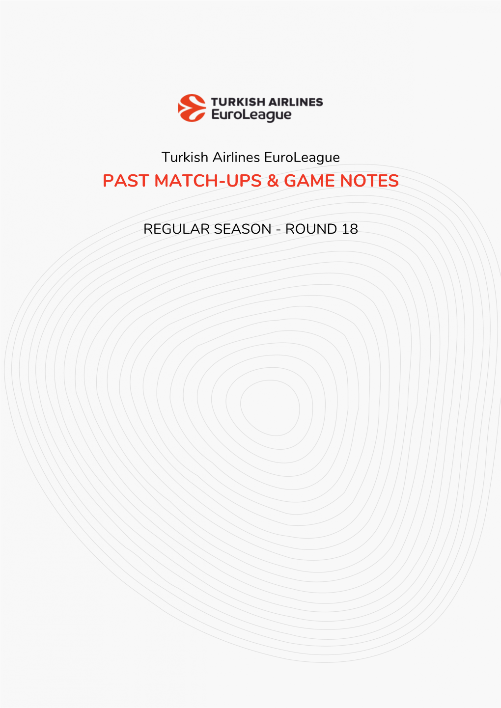Past Match-Ups & Game Notes