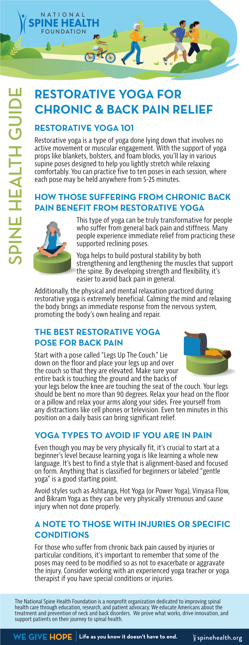 Restorative Yoga for Chronic & Back Pain Relief