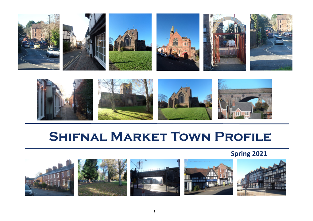 Shifnal Market Town Profile ���������