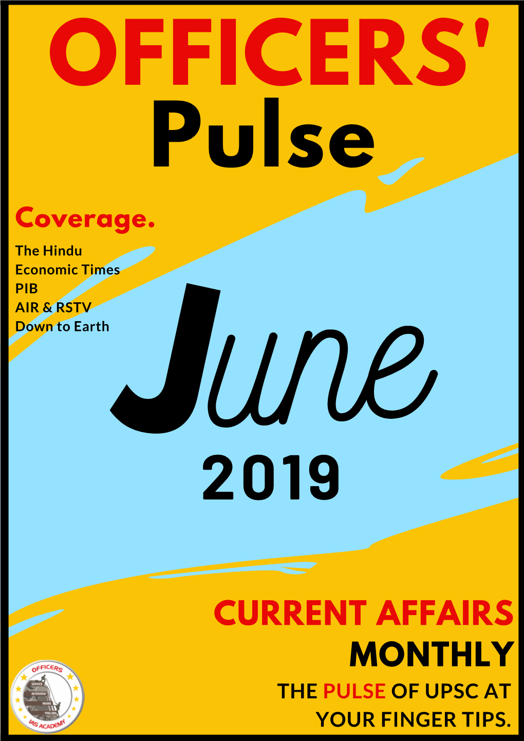 Current Affairs Monthly the Pulse of Upsc at Your Finger Tips