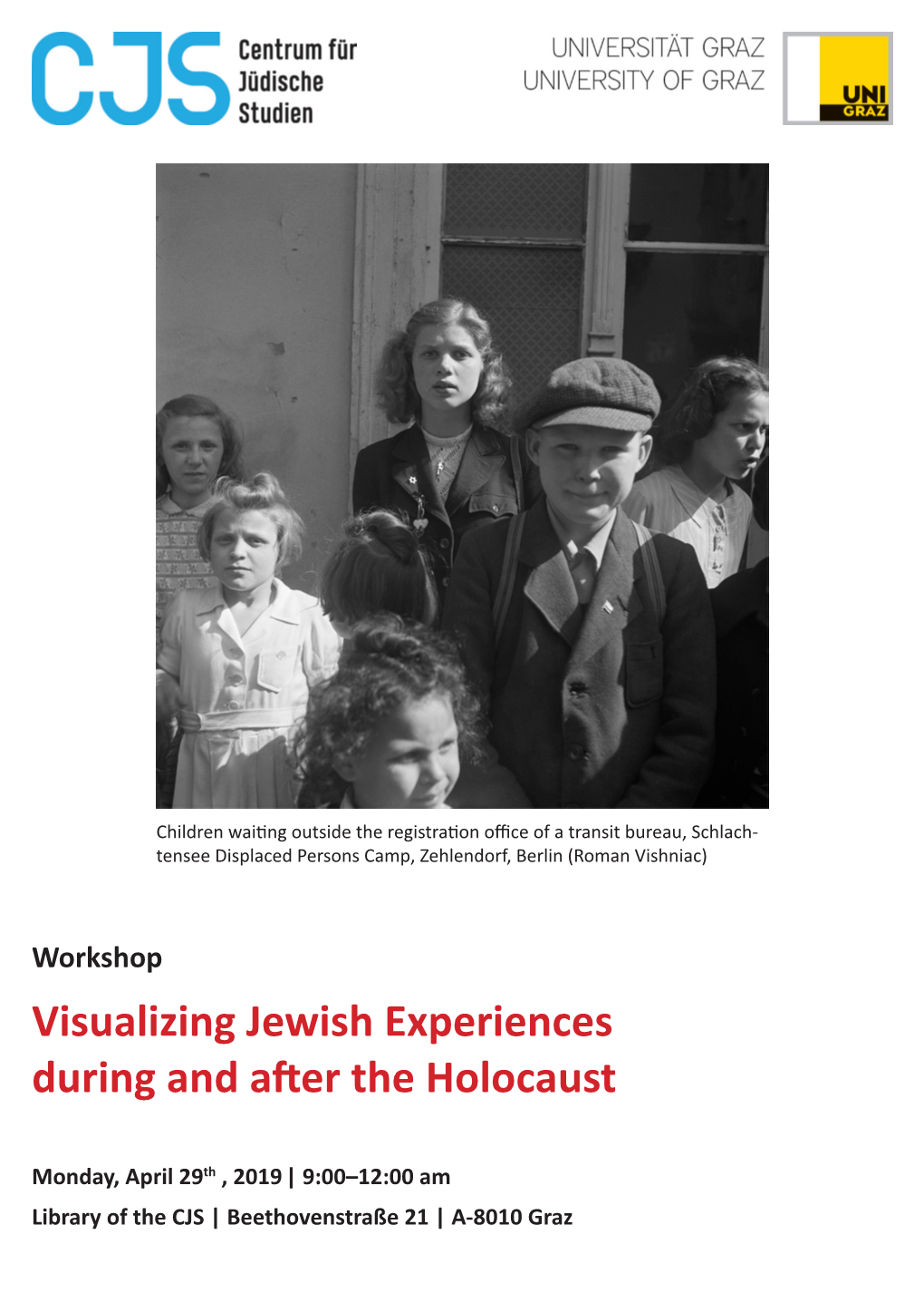 Visualizing Jewish Experiences During and After the Holocaust