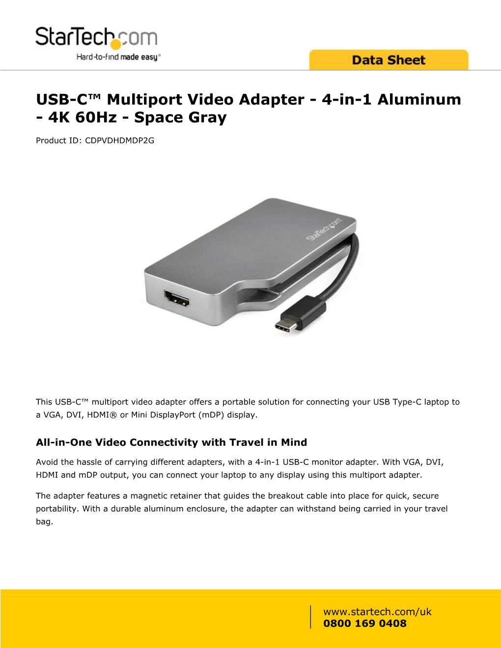 USB-C Multiport Video Adapter