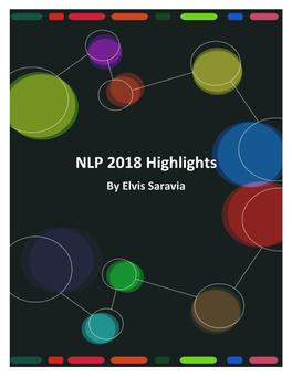 Natural Language Processing 2018 Highlights