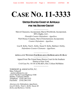 Case No. 11-3333 United States Court of Appeals for the Second Circuit