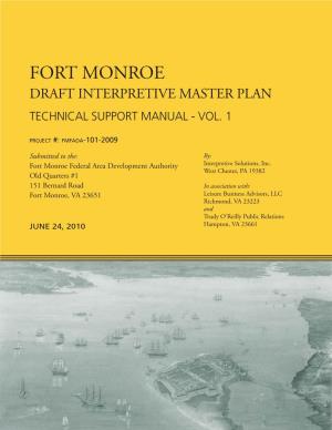 Draft Interpretive Master Plan Technical Support Manual - Vol