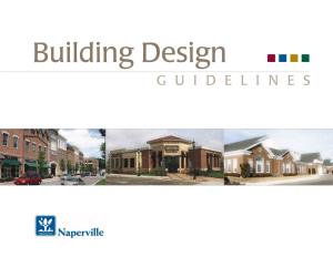 Building Design GUIDELINES Table of Contents