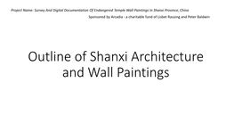Shanxi Temple and Wall Painting Research Background.Pdf