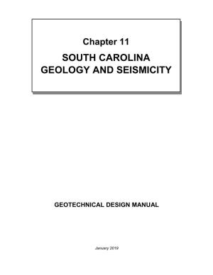Chapter 11 – SC Geology and Seismicity
