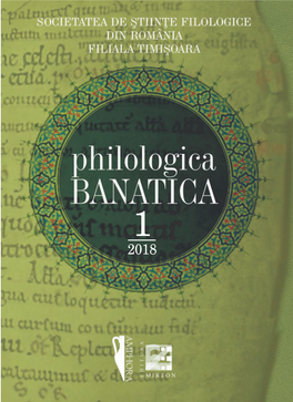 Philologica Banatica(2018-I).Pdf
