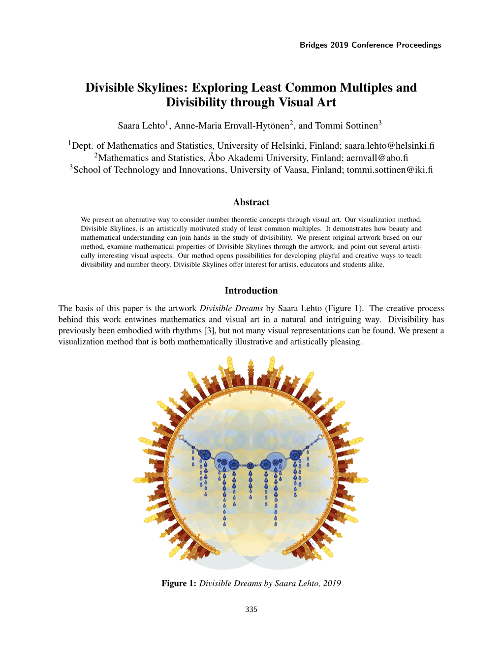 Exploring Least Common Multiples and Divisibility Through Visual Art