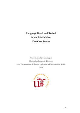 Language Death and Revival in the British Isles: Two Case Studies