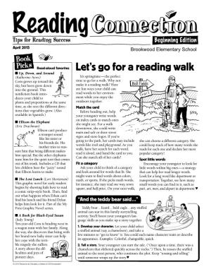 Let's Go for a Reading Walk