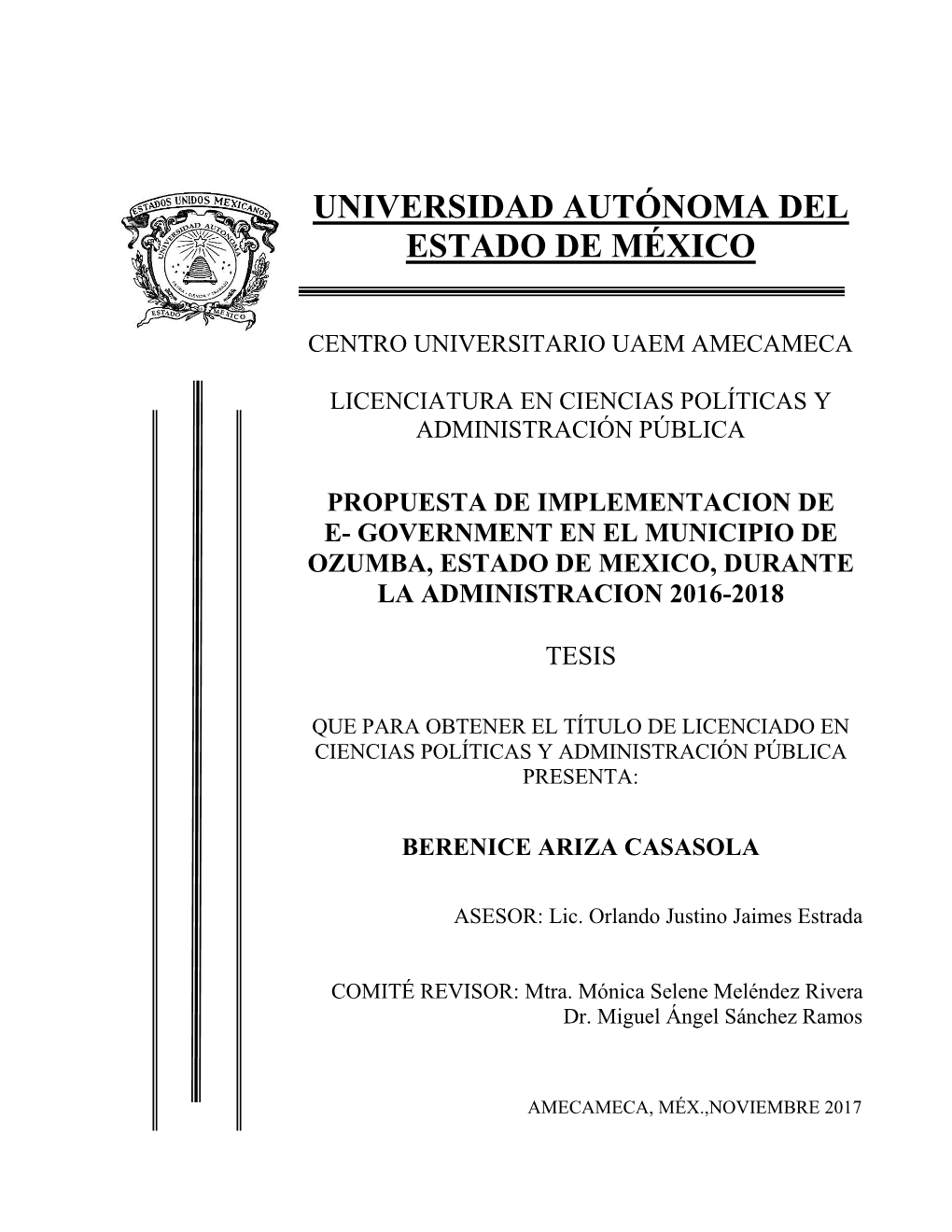 Universidad Autónoma Del Estado De México