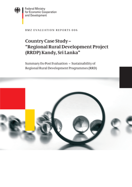 Regional Rural Development Project (RRDP) Kandy, Sri Lanka
