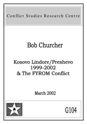 Kosovo Lindore / Preshevo 1999