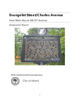 Evangelist Street / Charles Avenue