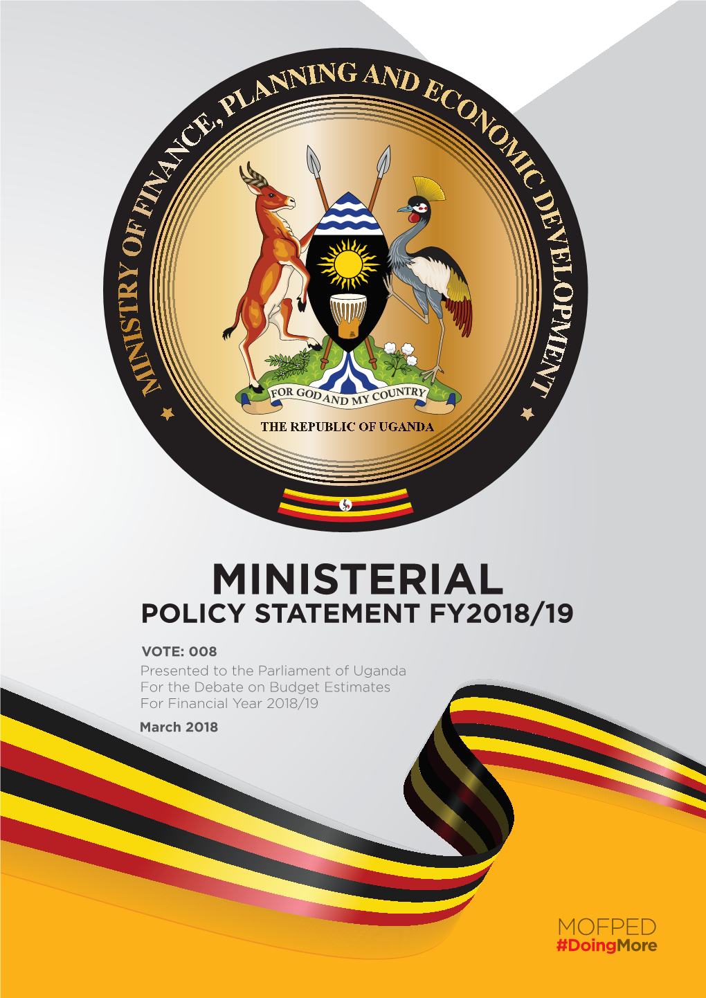 Ministerial Policy Statement Fy2018/19