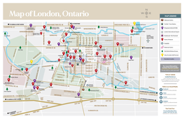 Map of London, Ontario S MAP LEGEND ? Welcome Centre