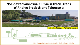 Non-Sewer Sanitation & FSSM in Urban Areas of Andhra Pradesh