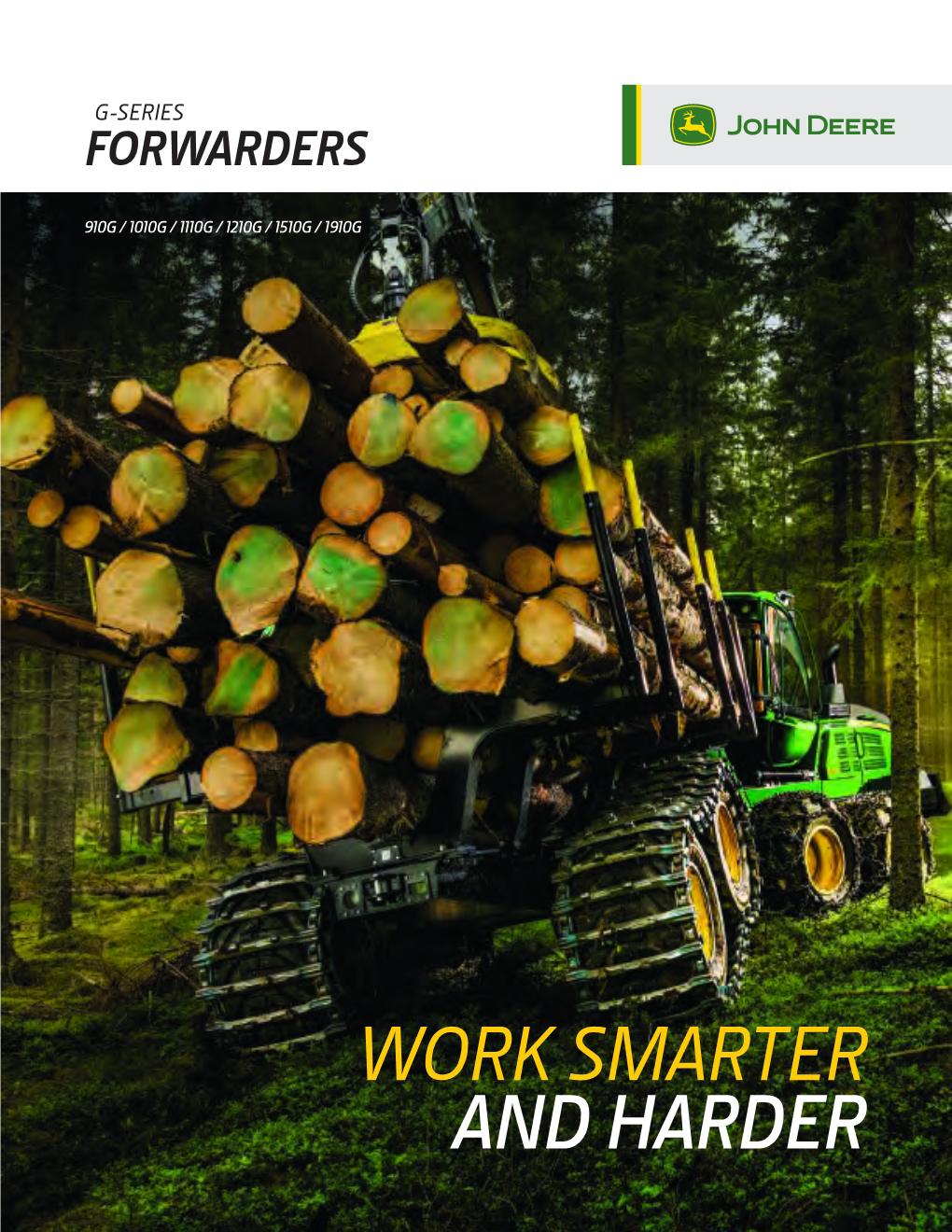 G-Series Forwarders from John Deere