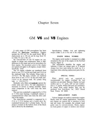 GM V6 and VS Engines