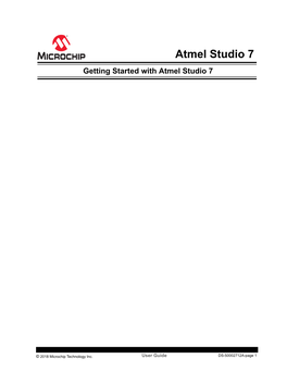 Getting Started with Atmel Studio 7