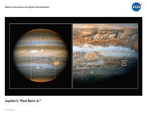 Jupiter's “Red Spot Jr.”
