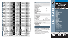 Media Elwyn Line Public Timetable:Layout 2.Qxd