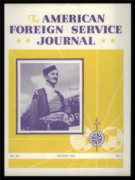 The Foreign Service Journal, August 1939