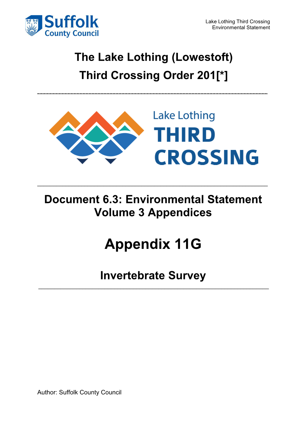 Appendix 11G