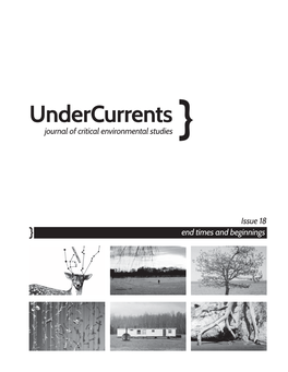 Undercurrents: Journal of Critical Environmental Studies