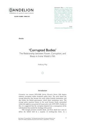 'Corrupted Bodies'