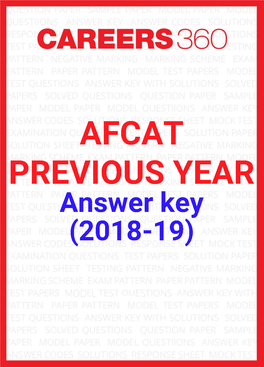 Previous-Year- Answer-Key-Of- AFCAT.Pdf