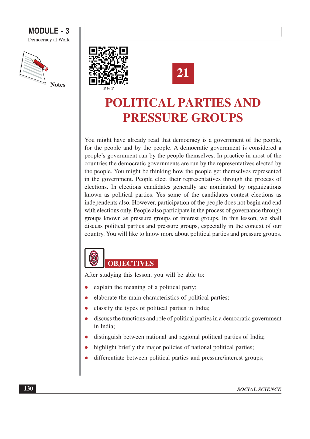 Political Parties and Pressure Groups(1562