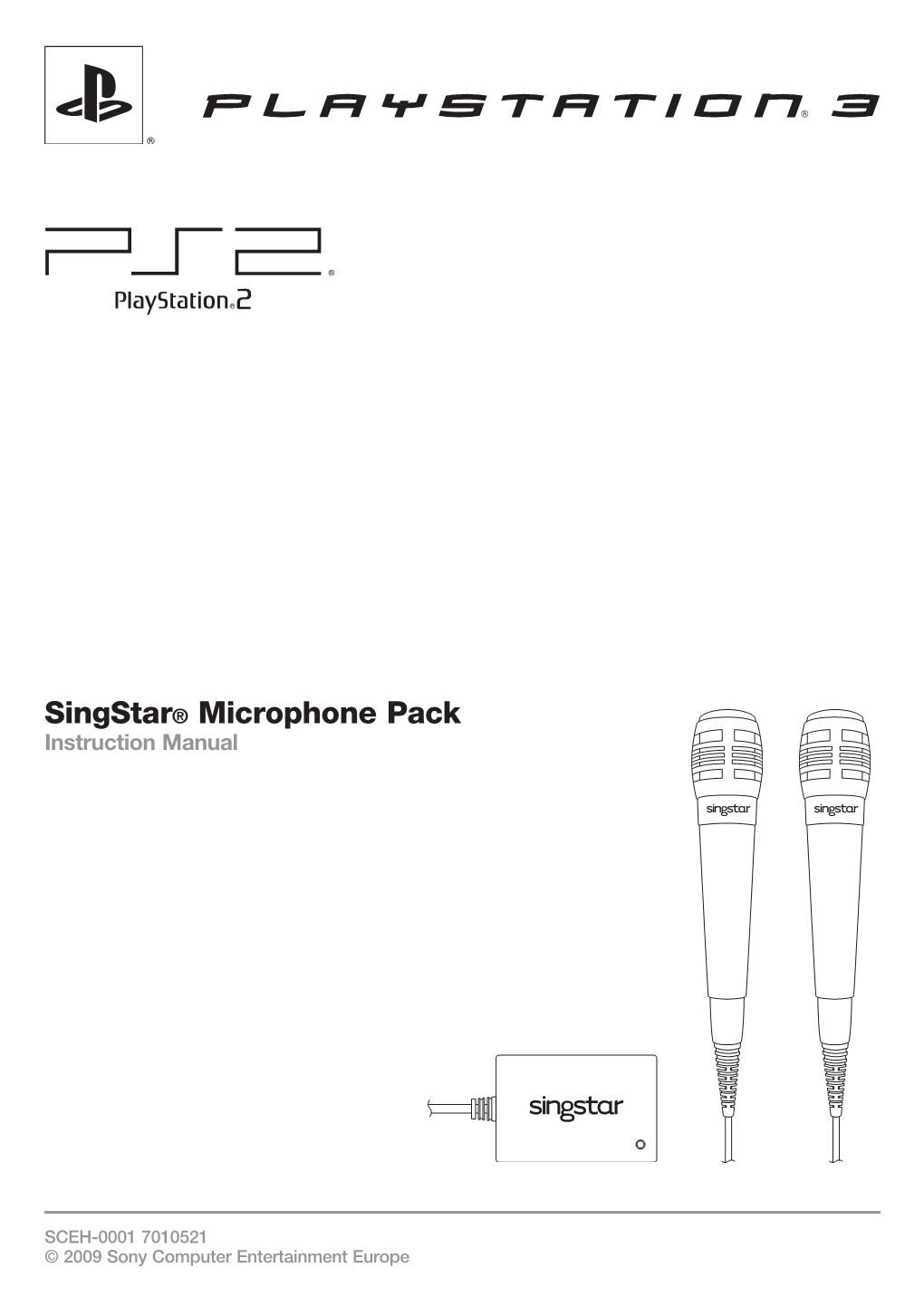 Singstar® Microphone Pack Instruction Manual