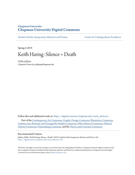 Silence = Death Nellie Jalalian Chapman University, Jalalian@Chapman.Edu