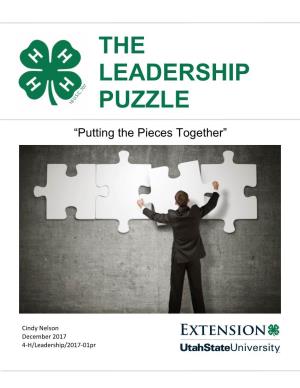 The Leadership Puzzle, Putting the Pieces Together