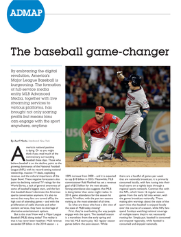 The Baseball Game-Changer