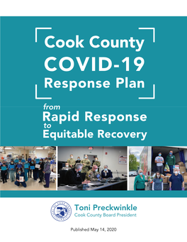 COVID-19 Response Plan from Rapid Response to Equitable Recovery