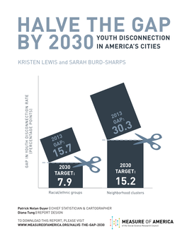 Halve the Gap by 2030: Youth Disconnection in America's Cities