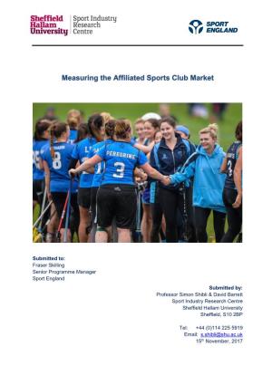 Measuring the Affiliated Sports Club Market
